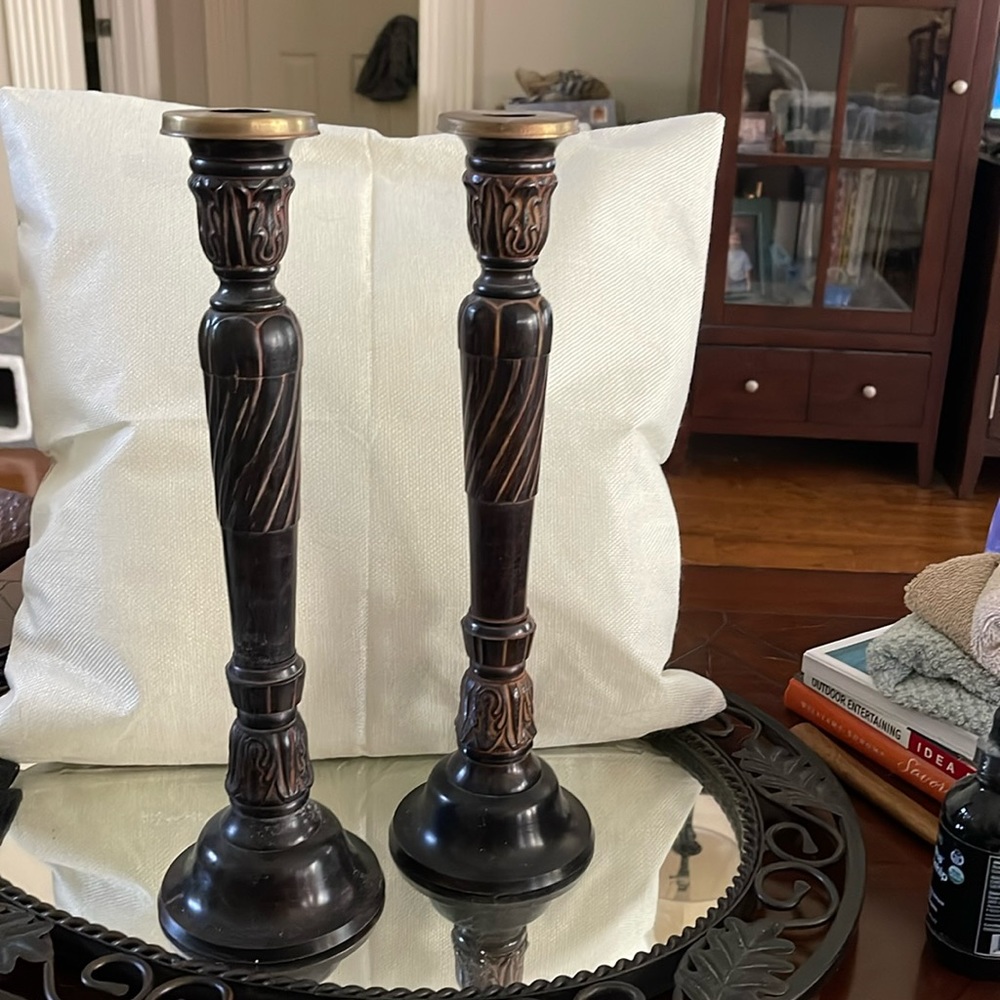 New Southern Living at home Garrity House candlesticks
